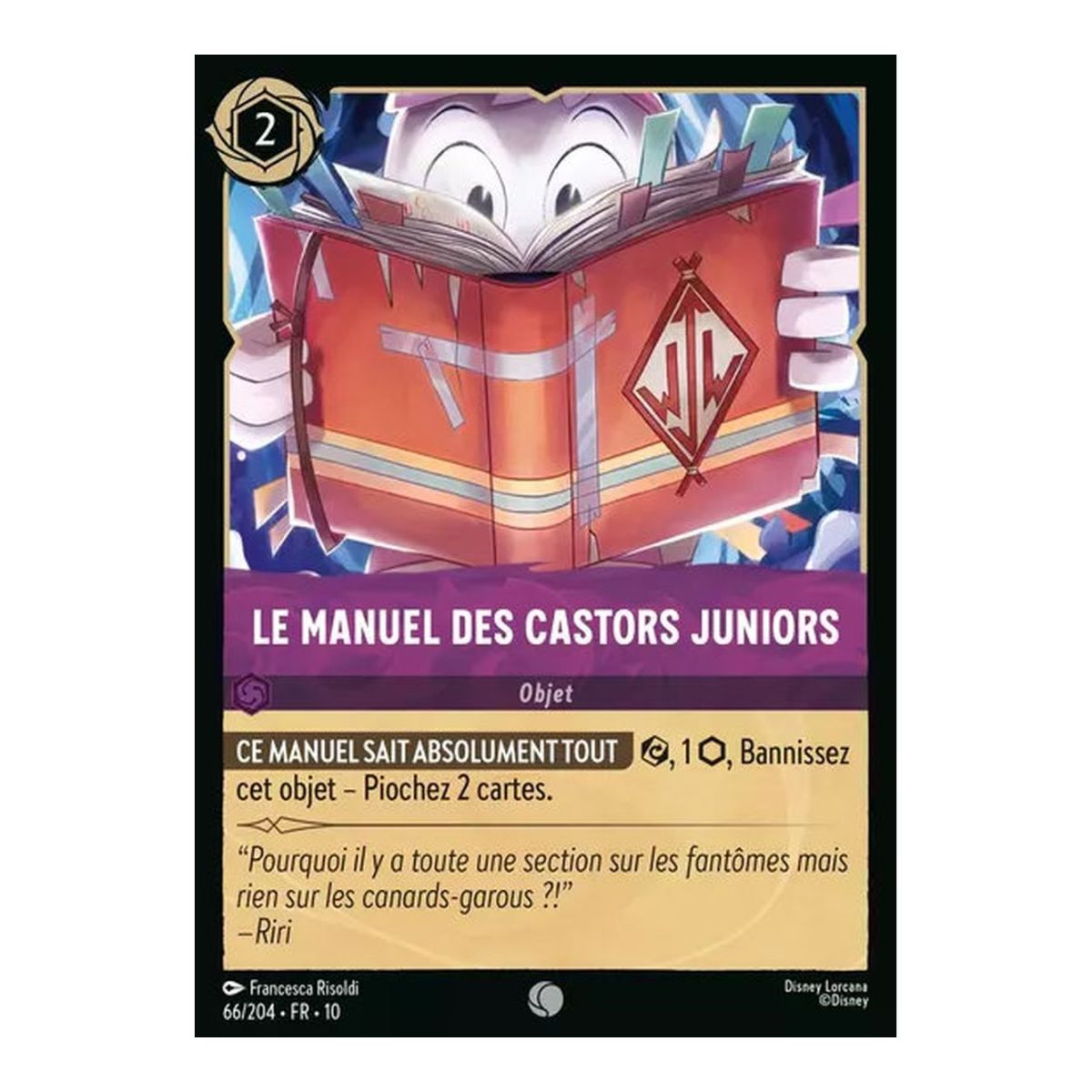 The Junior Woodchucks' Guidebook - 66/204 - WHW - Glimmers in the Depths - Glossy - Premium - French