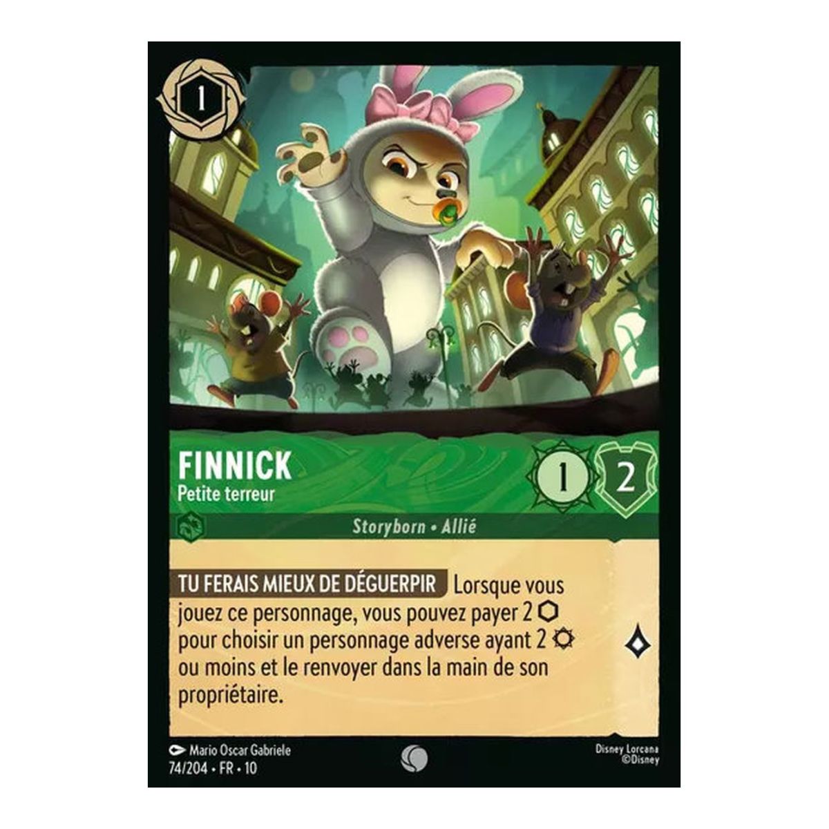 Finnick, Little Terror - 74/204 - WHW - Glimmers in the Depths - Common - French