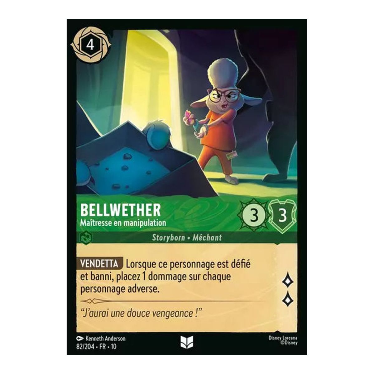 Bellwether, Master of Manipulation - 82/204 - WHW - Glimmers in the Depths - Uncommon - French