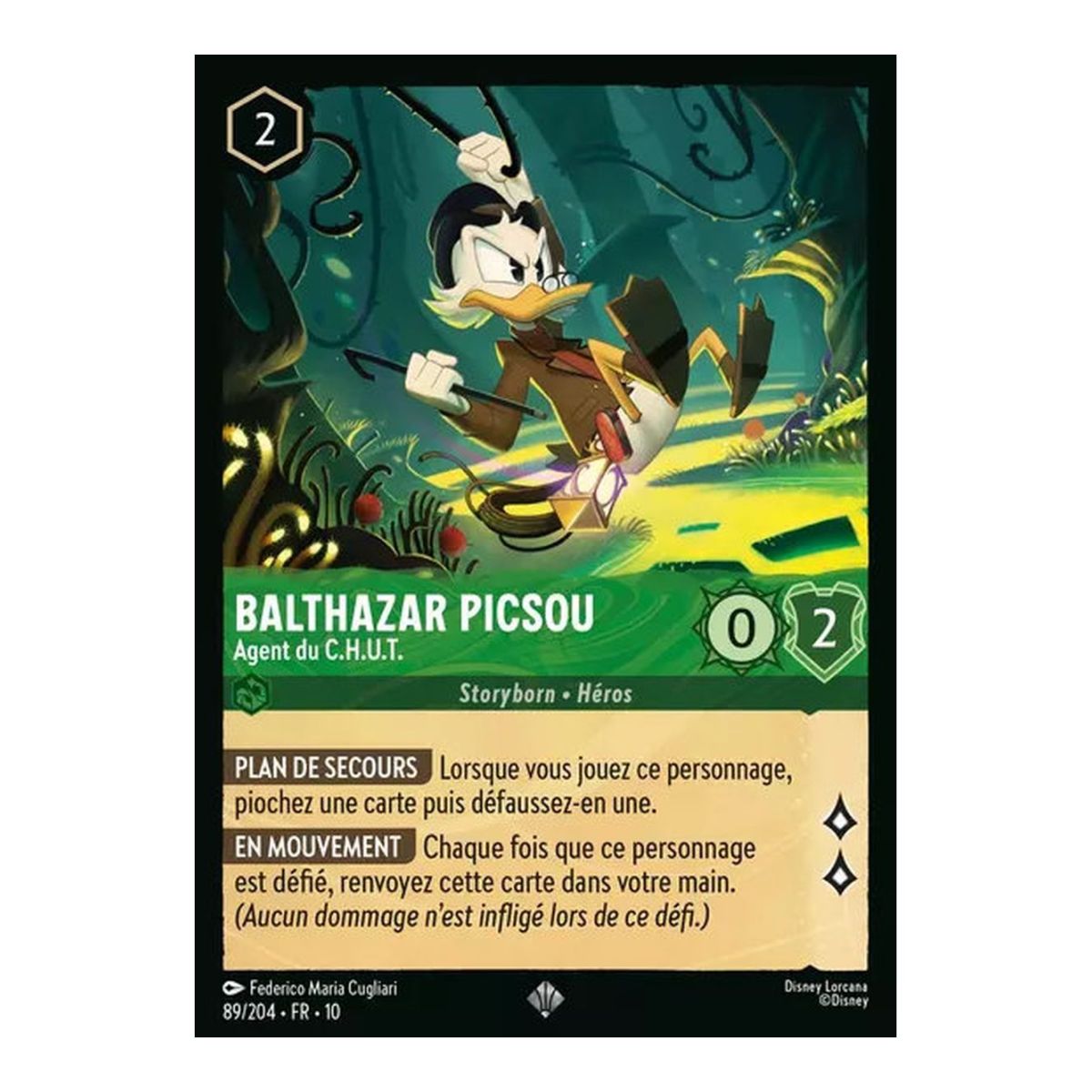 Scrooge McDuck, Agent of the H.O.W.T. - 89/204 - WHW - Glimmers in the Depths - Glossy - Premium - French