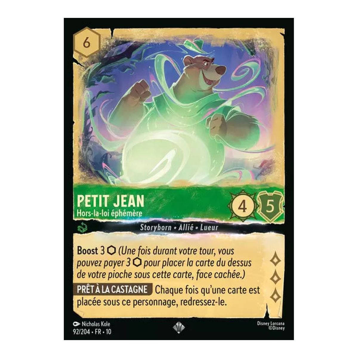Little John, Ephemeral Outlaw - 92/204 - WHW - Glimmers in the Depths - Glossy - Premium - French