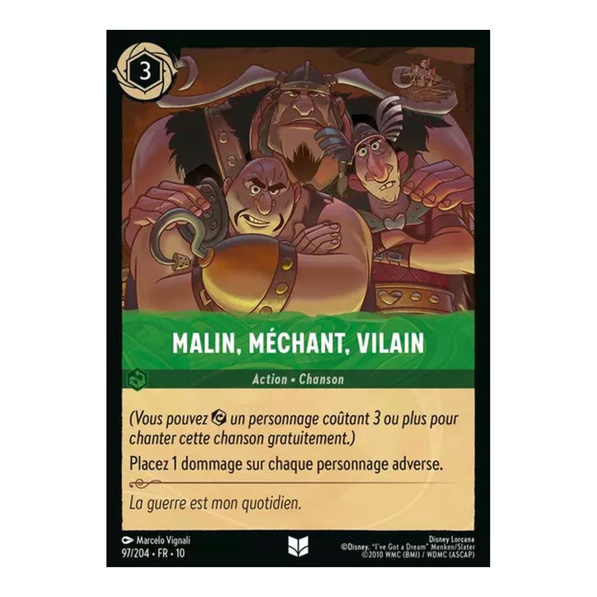 Clever, Mean, Villain - 97/204 - WHW - Glimmers in the Depths - Glossy - Premium - French