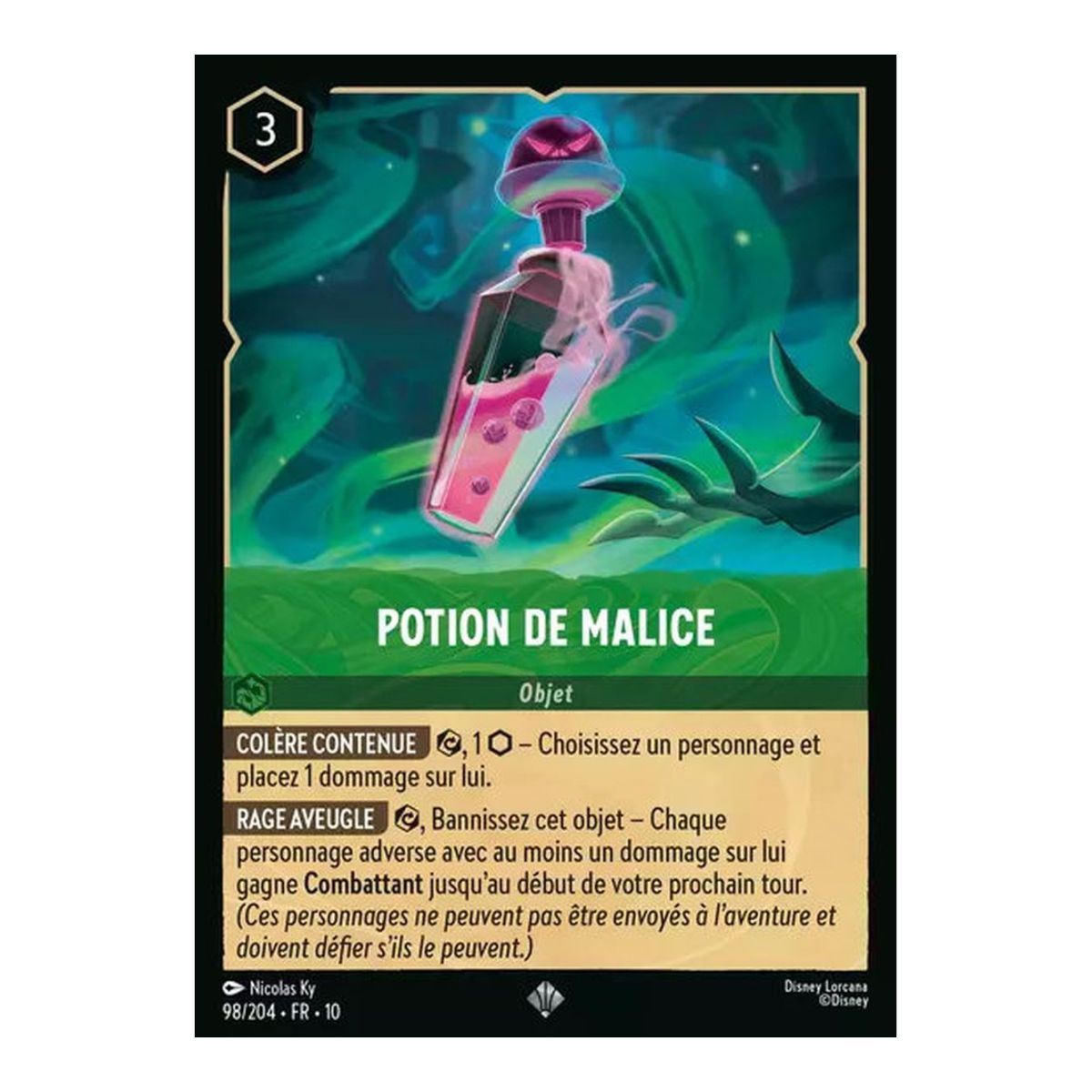 Potion of Mischief - 98/204 - WHW - Glimmers in the Depths - Super Rare - French