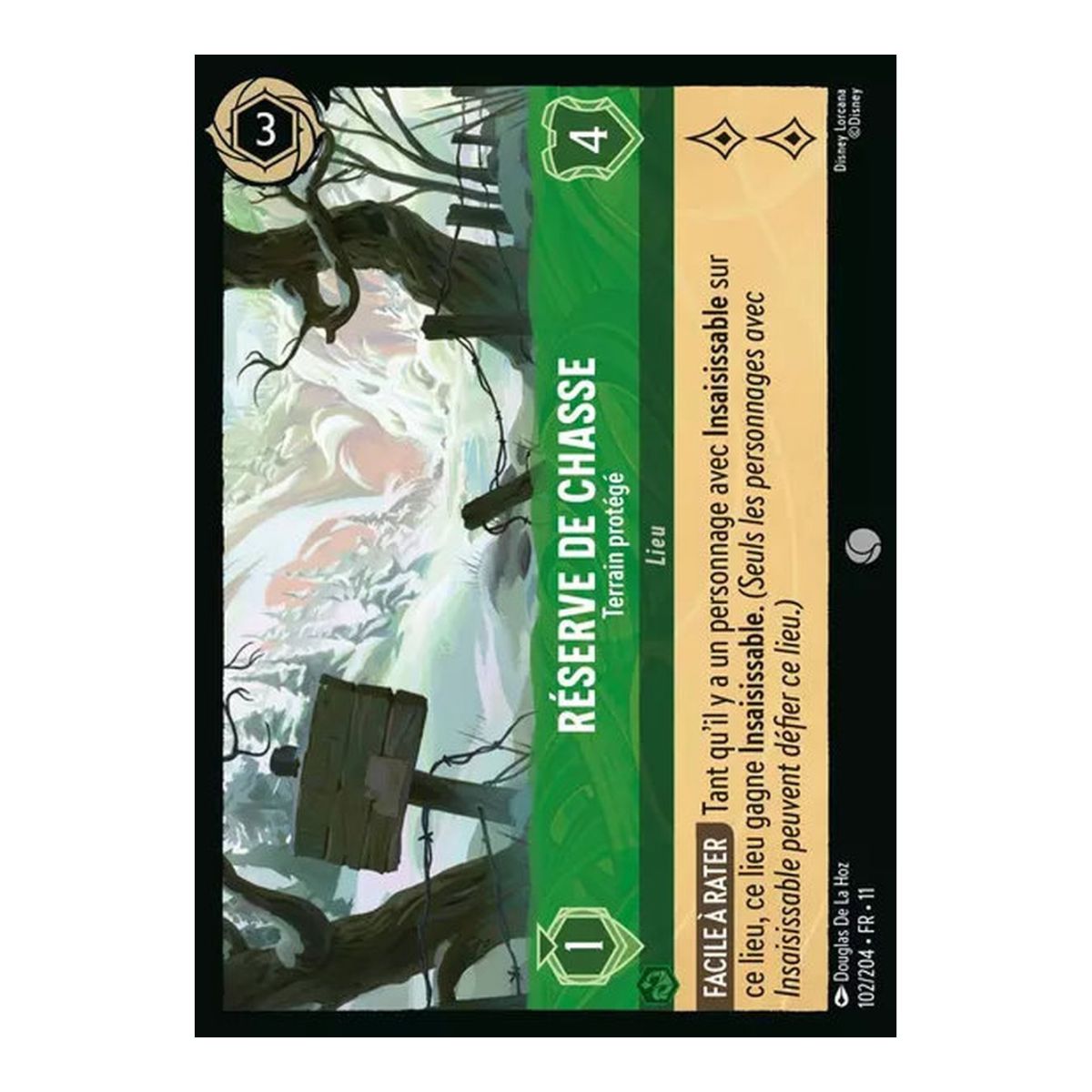 Hunting Reserve, Protected Area - 102/204 - WIN - Frostbite - Brilliant - Premium - French