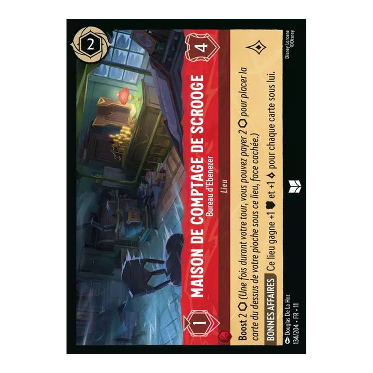 Scrooge's Counting House, Ebenezer's Office - 134/204 - WIN - Frostbite - Uncommon - French