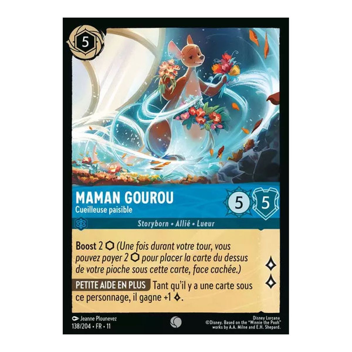 Guru Mother, Peaceful Gatherer - 138/204 - WIN - Frostspell - Brilliant - Premium - French