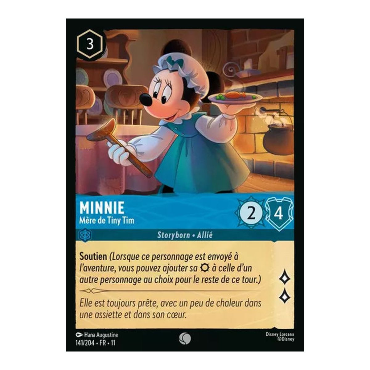 Minnie, Tiny Tim's Mother - 141/204 - WIN - Frostbite - Common - French