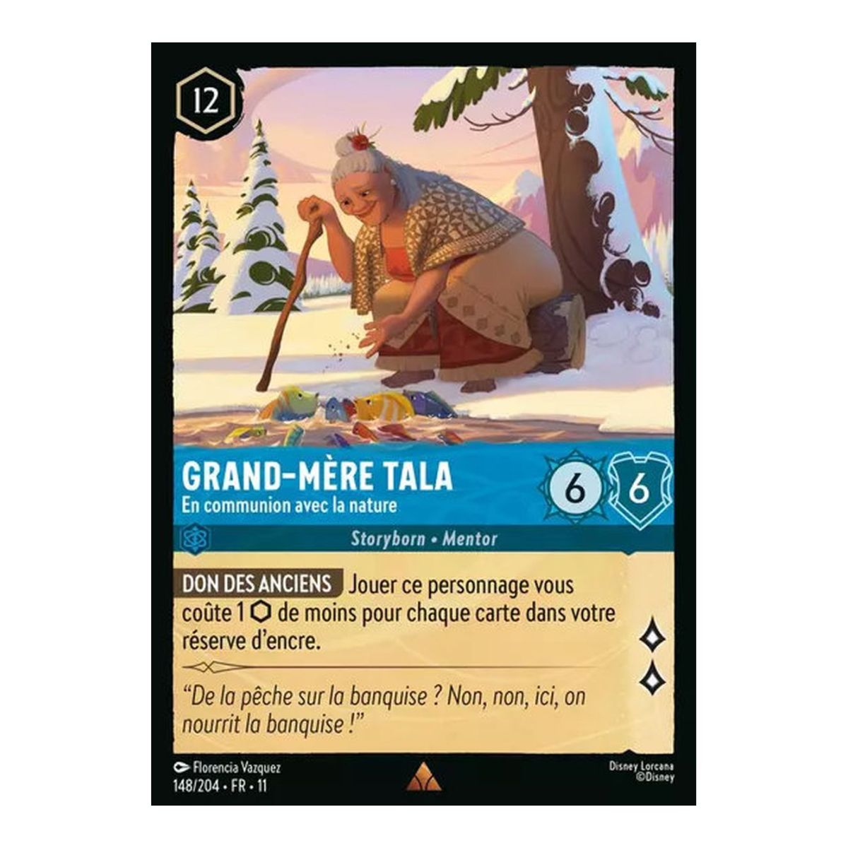 Grandmother Tala, In Communion with Nature - 148/204 - WIN - Frostsort - Brilliant - Premium - French
