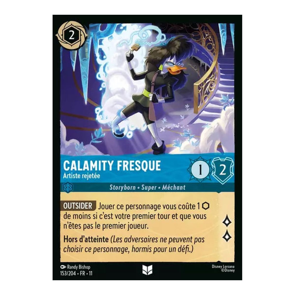 Calamity Fresco, Rejected Artist - 153/204 - WIN - Frostbite - Brilliant - Premium - French