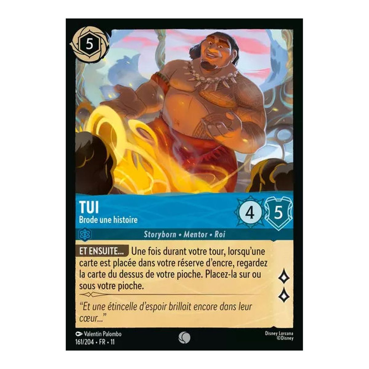 Tui, Embroider a Story - 161/204 - WIN - Frostbite - Common - French