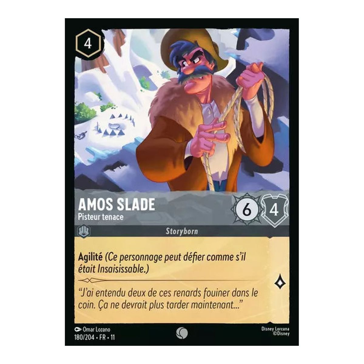 Amos Slade, Tenacious Tracker - 180/204 - WIN - Frostbite - Common - French