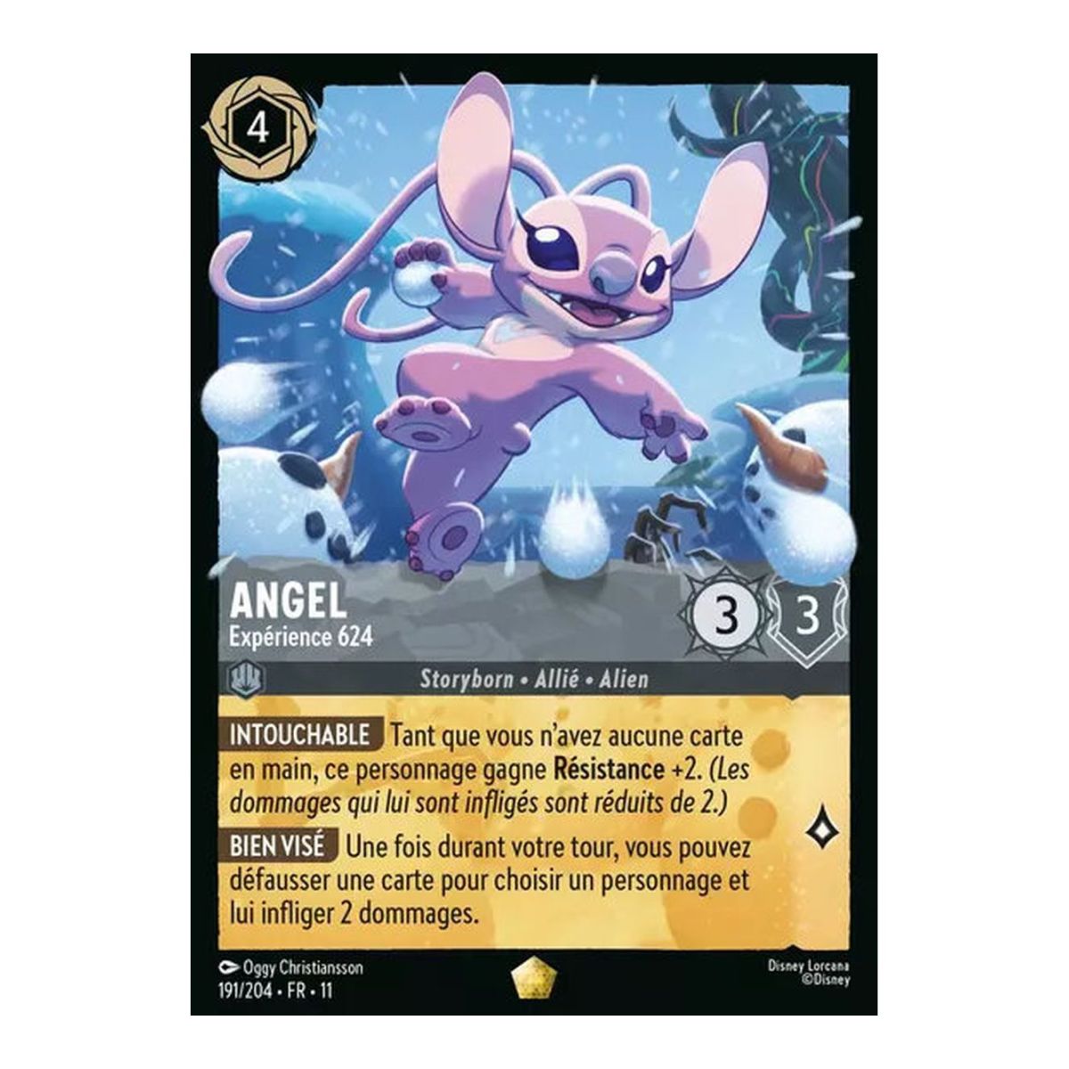 Angel, Experience 624 - 191/204 - WIN - Frostsort - Brilliant - Premium - French