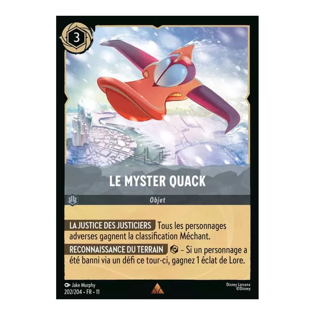 The Myster Quack - 202/204 - WIN - Frostbite - Rare - French