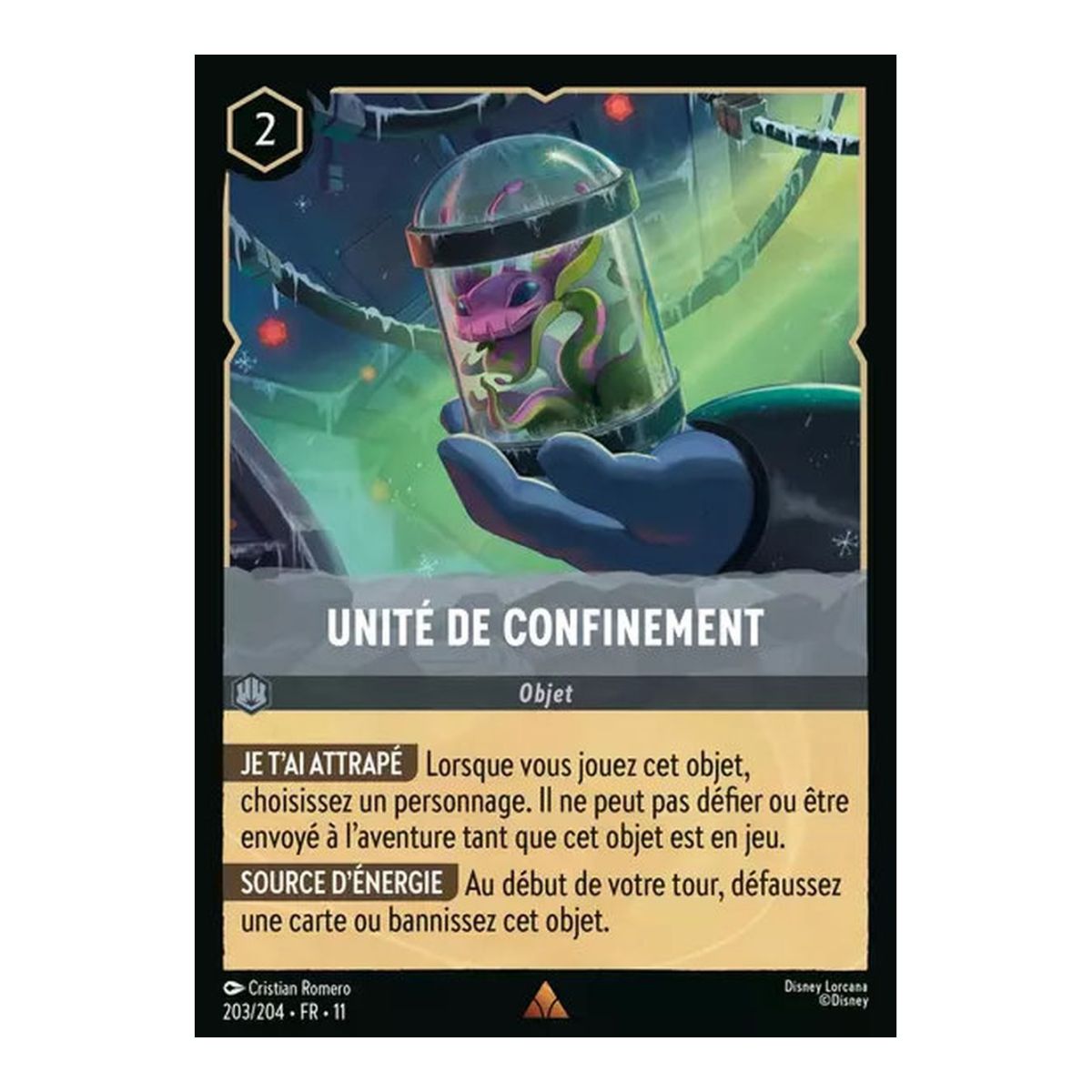 Containment Unit - 203/204 - WIN - Frostbite - Rare - French