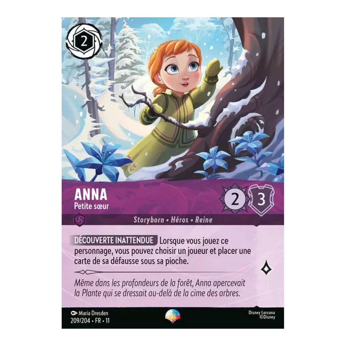Anna, Little Sister - 209/204 - WIN - Frostbite - Epic - French