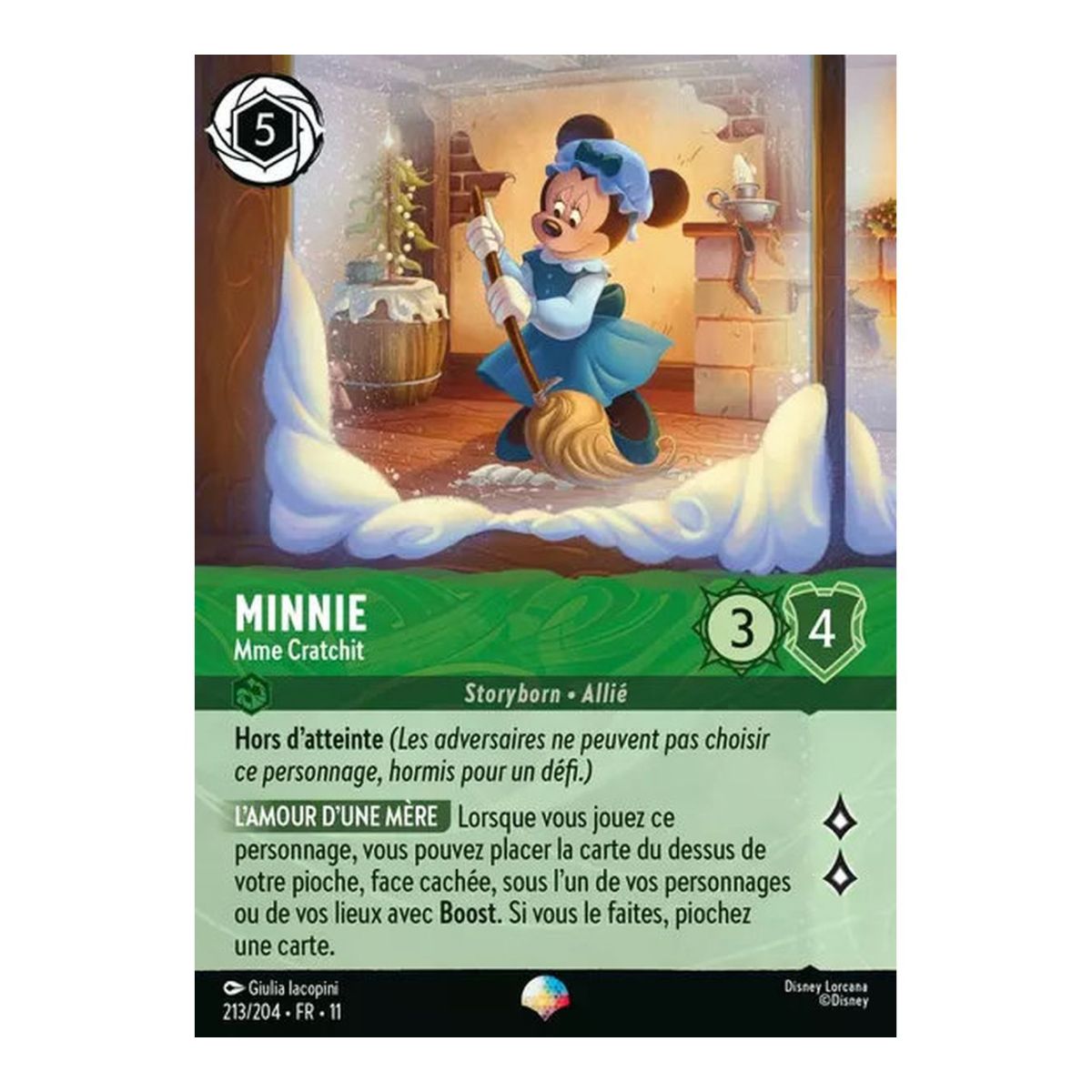 Minnie, Mrs. Cratchit - 213/204 - WIN - Frostbite - Epic - French