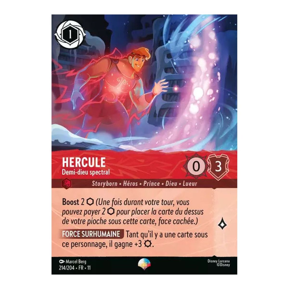 Hercules, Spectral Demigod - 214/204 - WIN - Frostspell - Epic - French