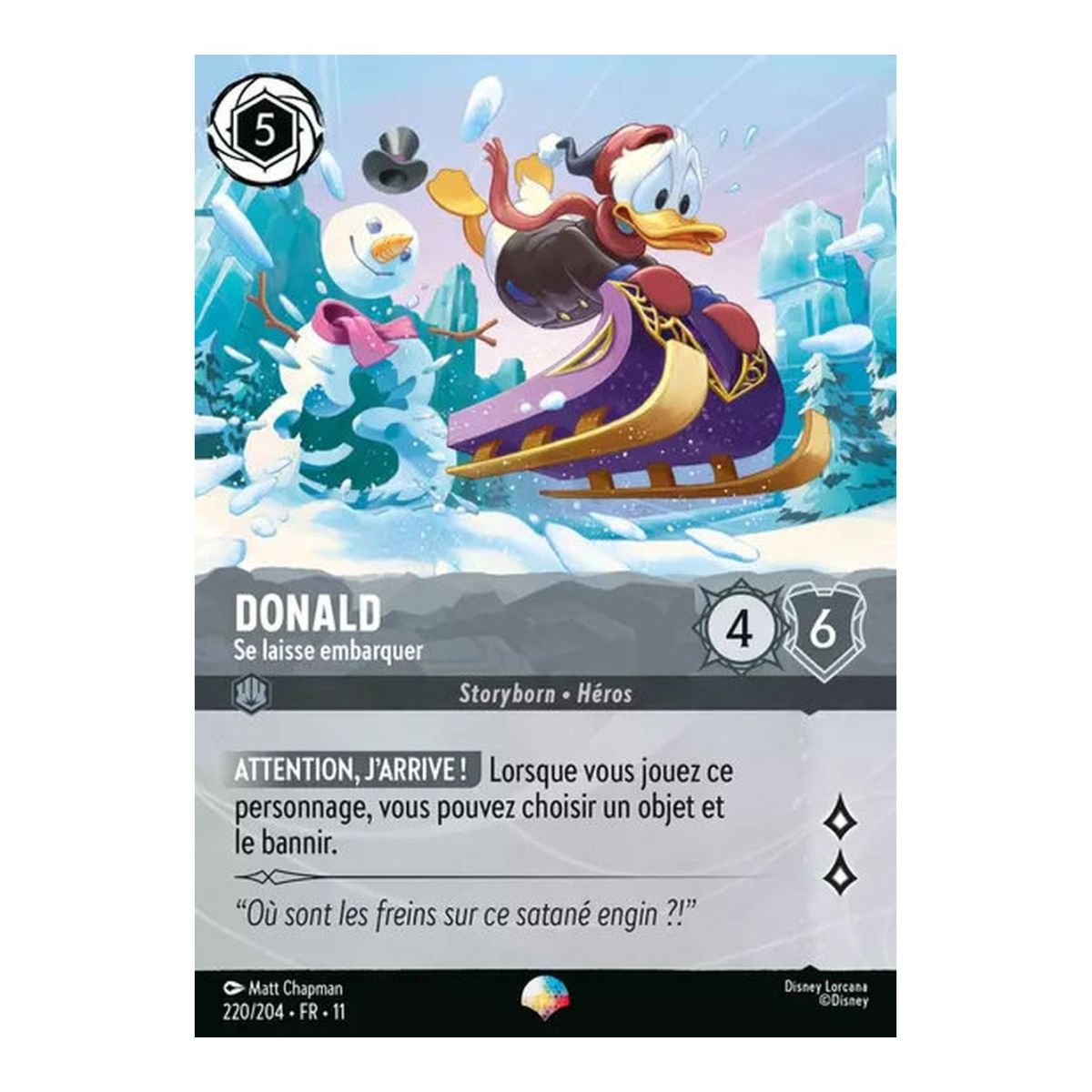 Donald, Gets Swept Away - 220/204 - WIN - Frostbite - Epic - French