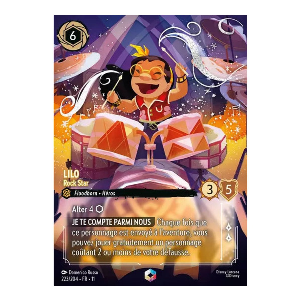 Lilo, Rock Star - 223/204 - WIN - Frostbite - Enchanted - French