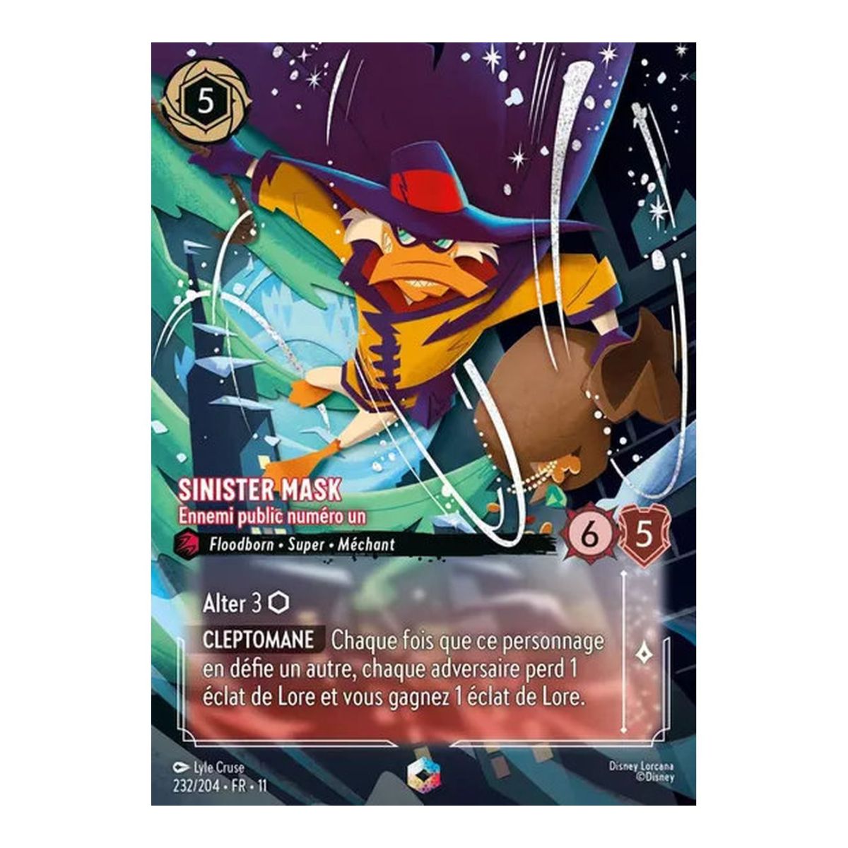 Sinister Mask, Public Enemy Number One - 232/204 - WIN - Frostbite - Enchanted - French