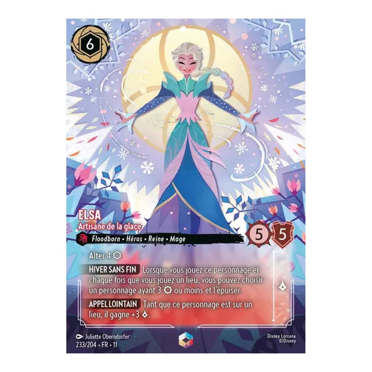 Elsa, Ice Artisan - 233/204 - WIN - Frostbite - Enchanted - French