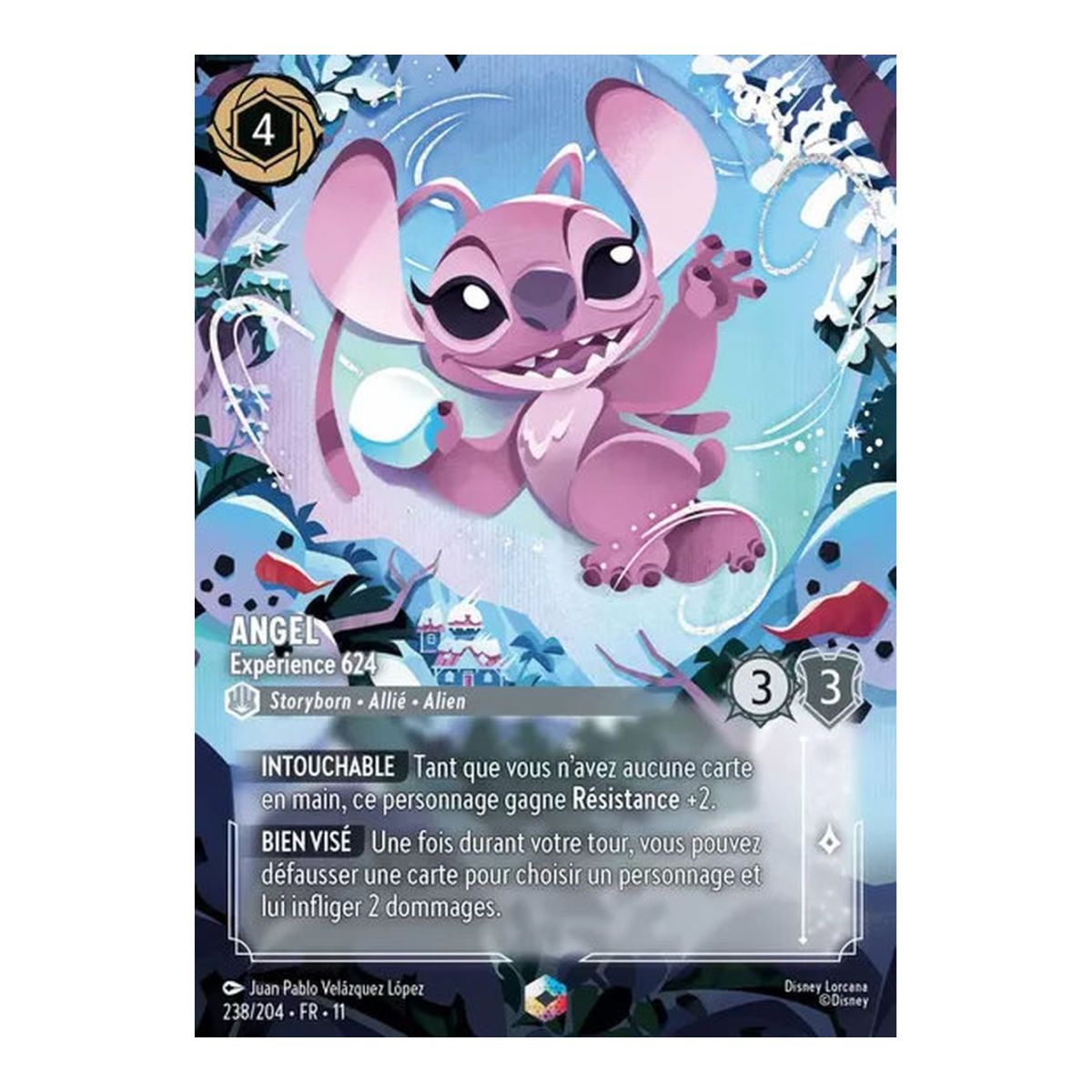 Angel, Experience 624 - 238/204 - WIN - Frostsort - Enchanted - French