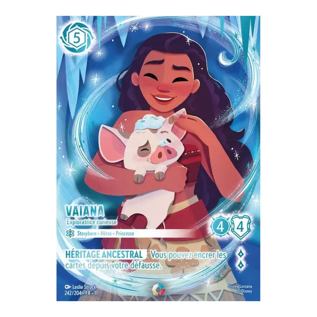 Moana, Curious Explorer - 242/204 - WIN - Frostbite - Iconic - French