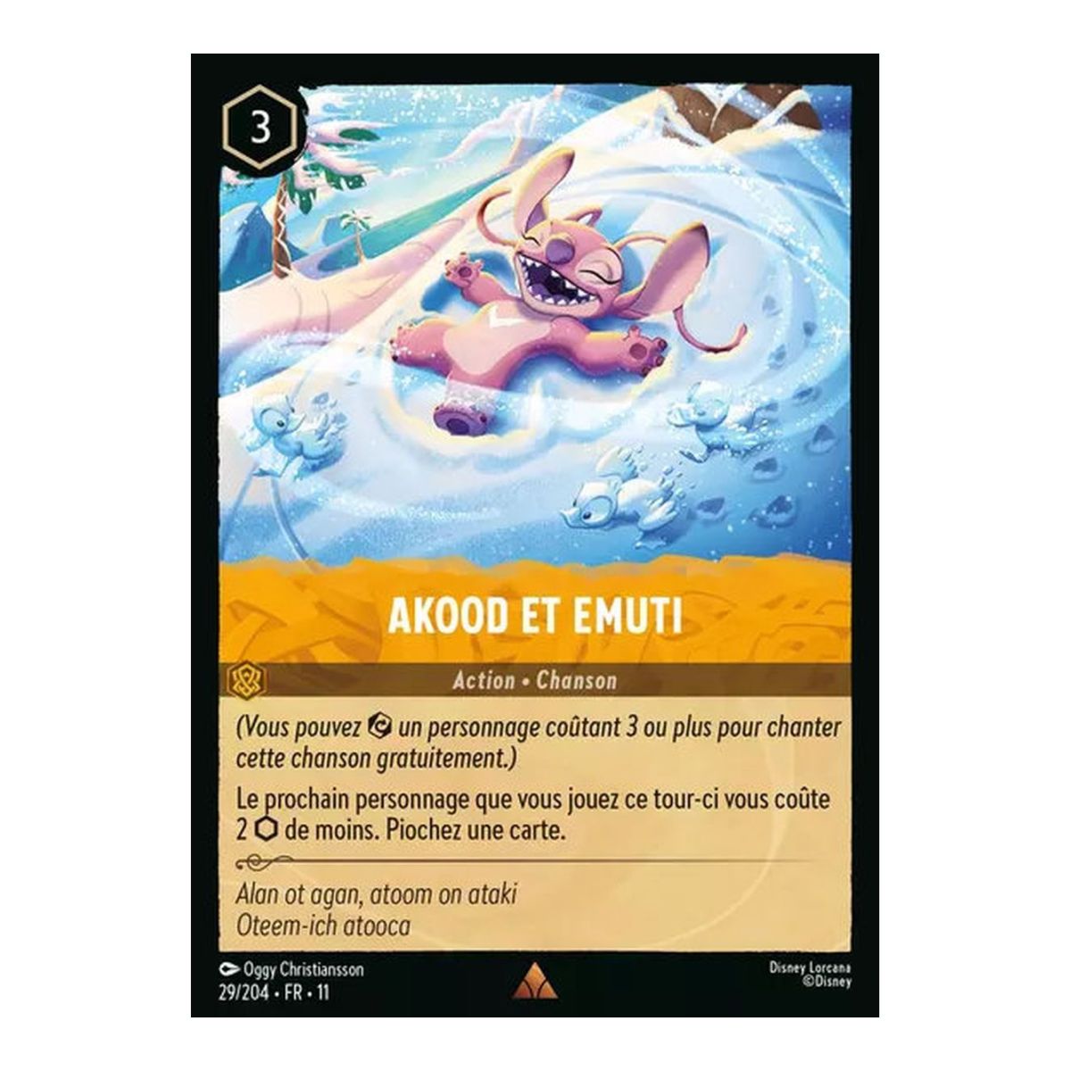 Akood and Emuti - 29/204 - WIN - Frostbite - Brilliant - Premium - French