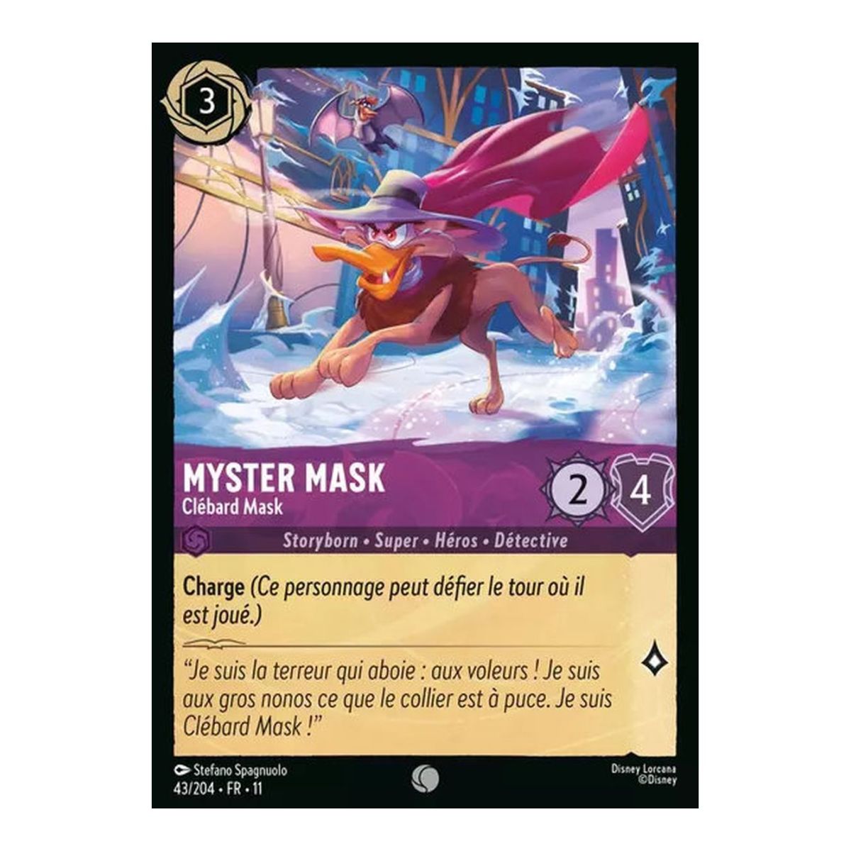Myster Mask, Masked Dog - 43/204 - WIN - Frostbite - Common - French