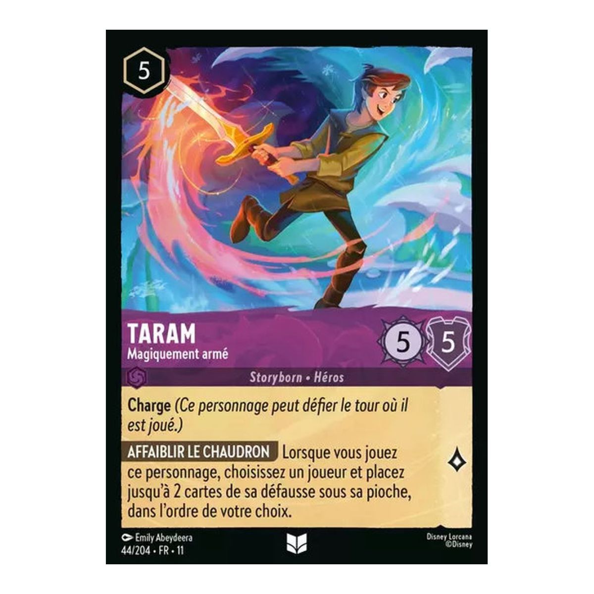 Taram, Magically Armed - 44/204 - WIN - Frost Spell - Uncommon - French