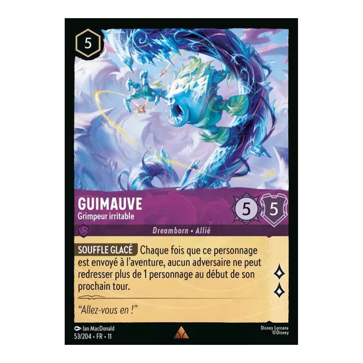 Marshmallow, Irritable Climber - 53/204 - WIN - Frost Spell - Brilliant - Premium - French