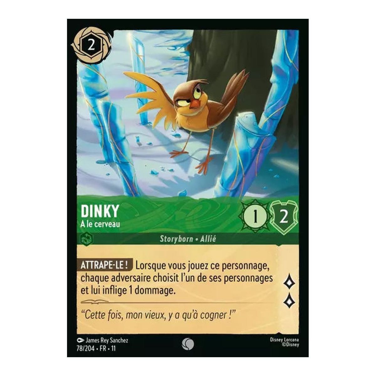 Dinky, A the Brain - 78/204 - WIN - Frostbite - Brilliant - Premium - French