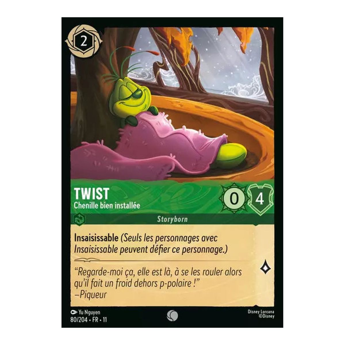 Twist, Well-Established Caterpillar - 80/204 - WIN - Frost Spell - Brilliant - Premium - French