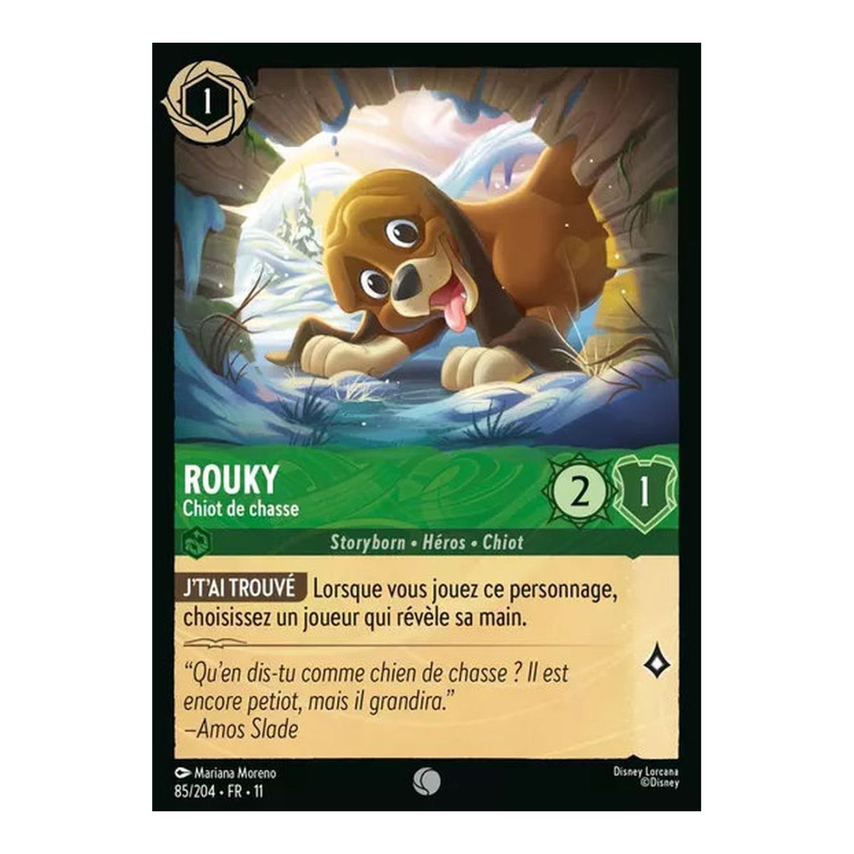 Rouky, Hunting Puppy - 85/204 - WIN - Frostbite - Common - French