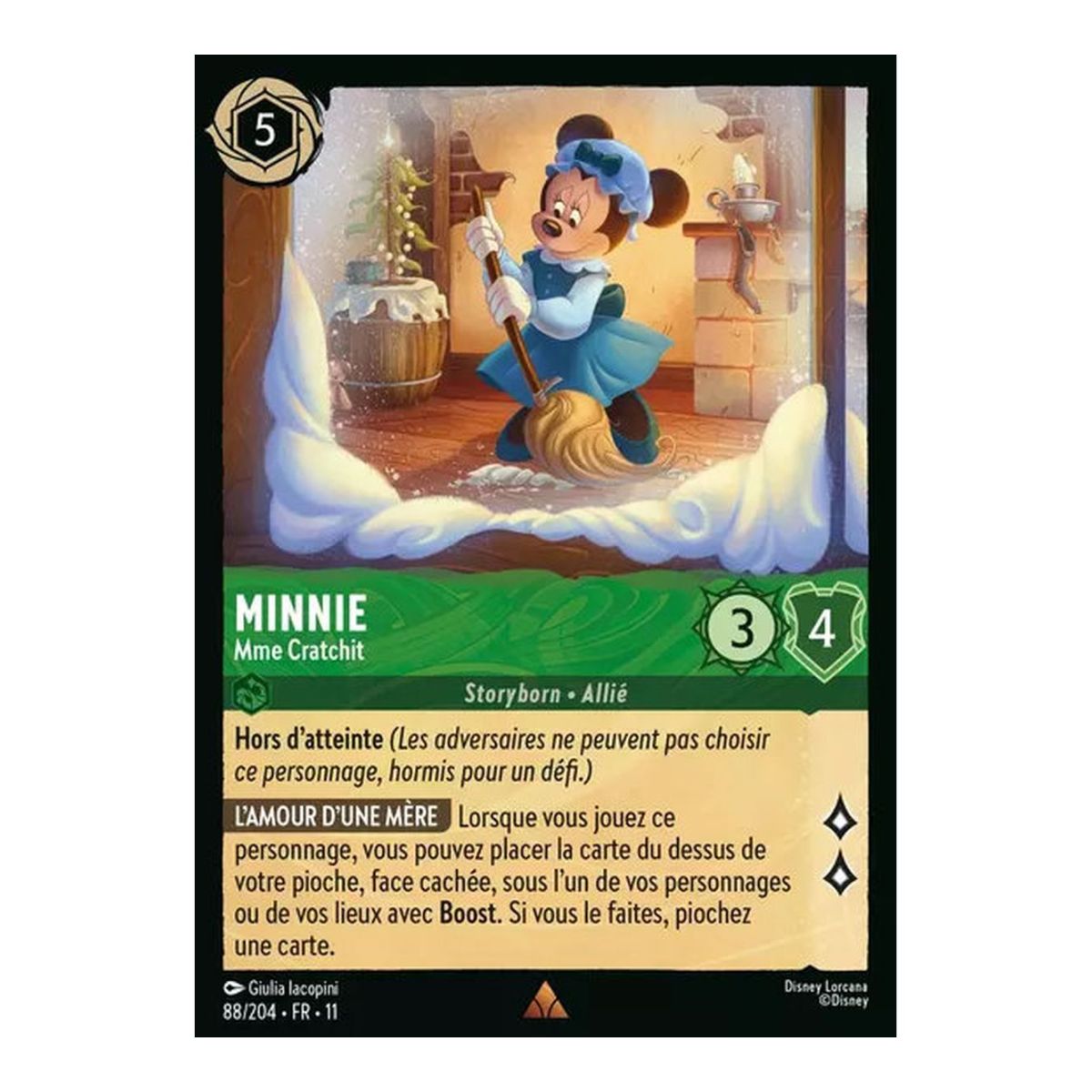 Minnie, Mrs. Cratchit - 88/204 - WIN - Frostbite - Brilliant - Premium - French