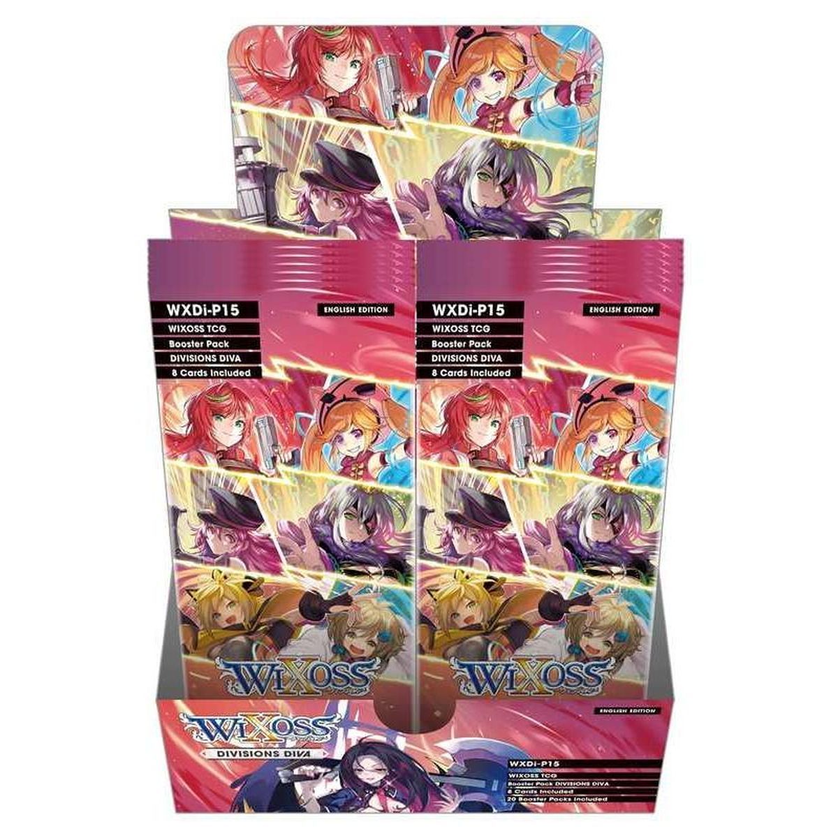 Item WIXOSS - Display - Box of 20 Boosters - P15 Division Diva - EN