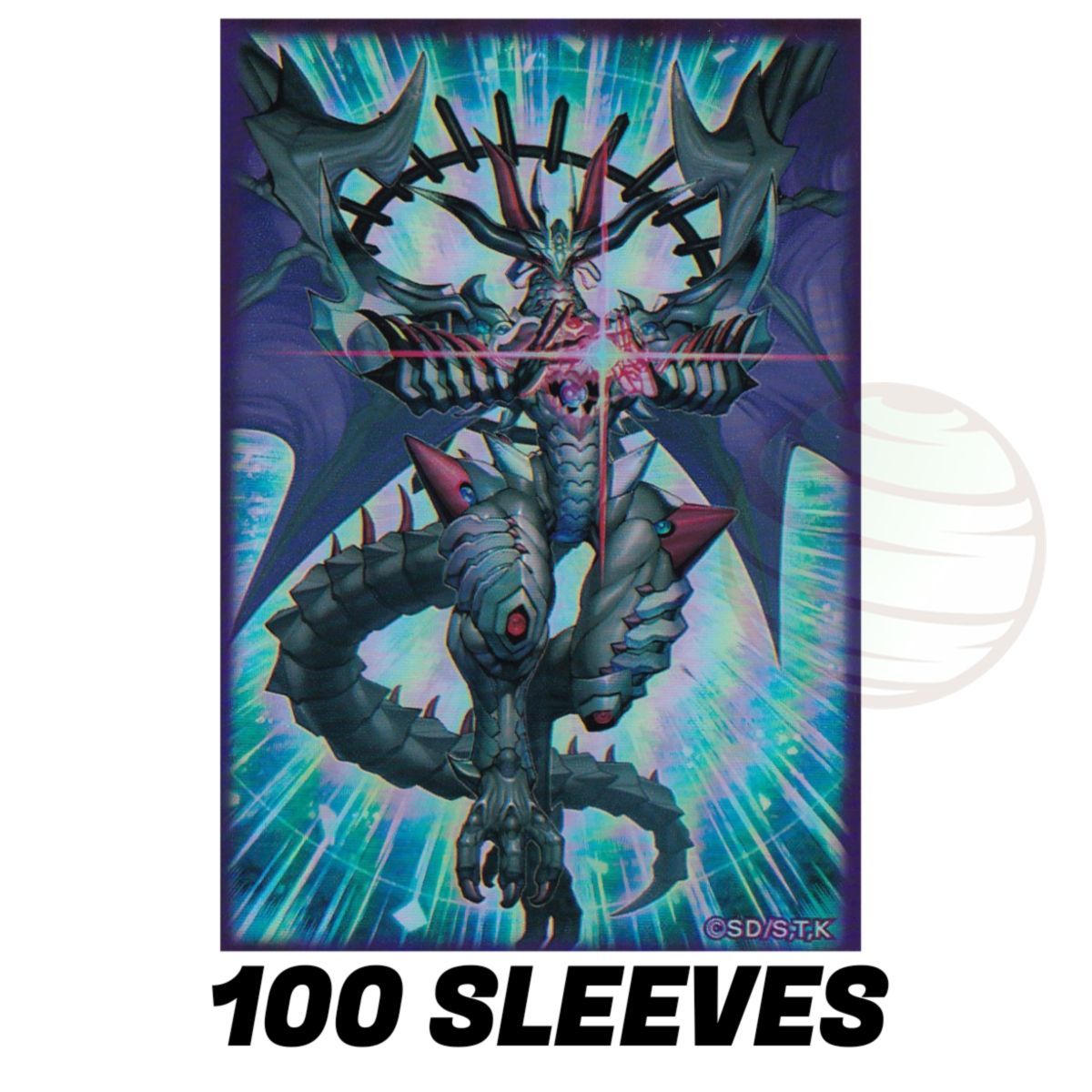 YGO - Card Sleeves - Chaos Leader, the Chaotic Magic Dragon - OCG - Japanese (100)