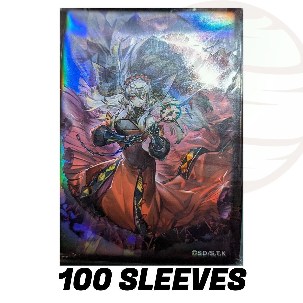 YGO - Card Sleeves - Brilliant Cartesia, the Virtuous - OCG - Japanese (100)
