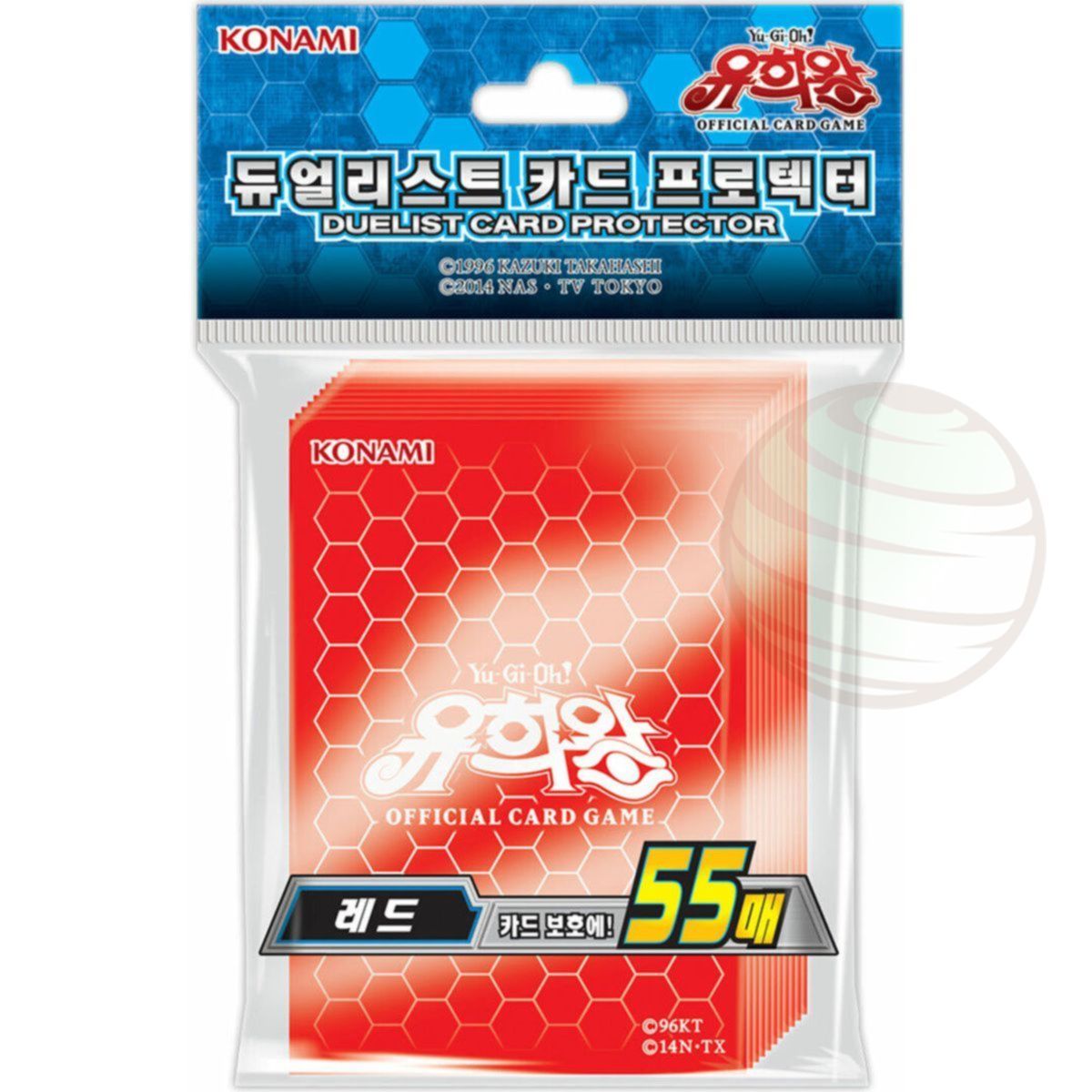 Item YGO - Card Protectors - Konami Hexagonal Red Duelist Card Protector - OCG - Japanese (55)