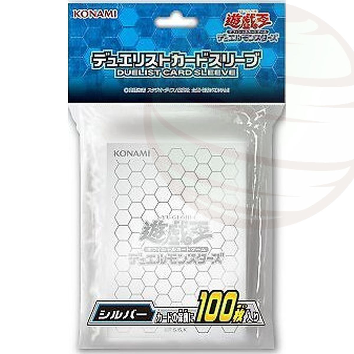 YGO - Card Sleeves - Silver Transparent - OCG - Japanese (100)
