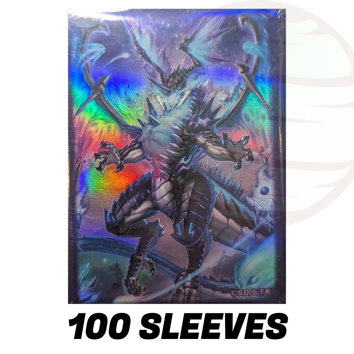 YGO - Card Sleeves - Veidos the Dragon Eruption of Extinction - OCG - Japanese (100)