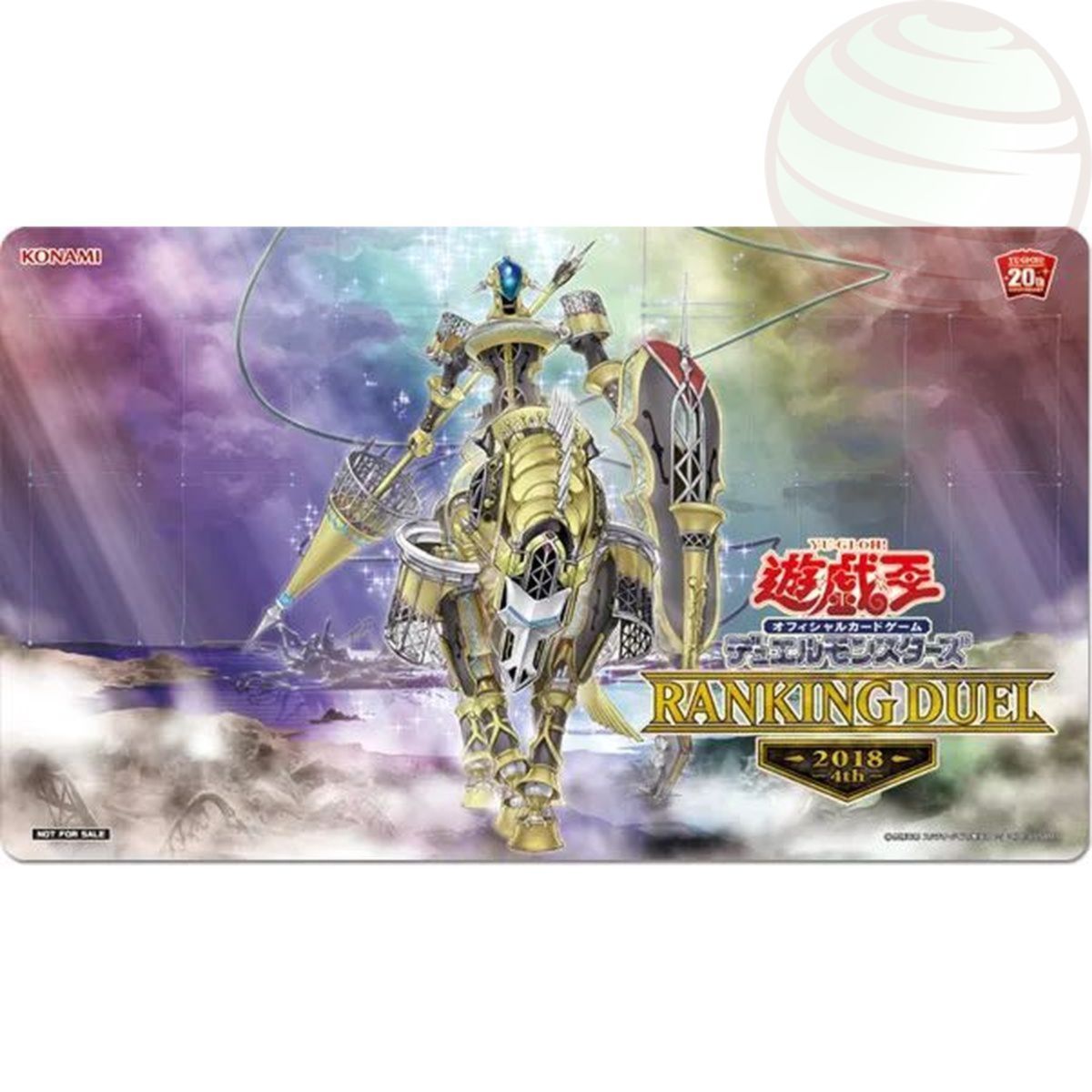 Item YGO - Playmat - Ranking Duel 2018: 4th "Dingirsu, the Orcust of the Shepherd Star" - OCG - Japanese