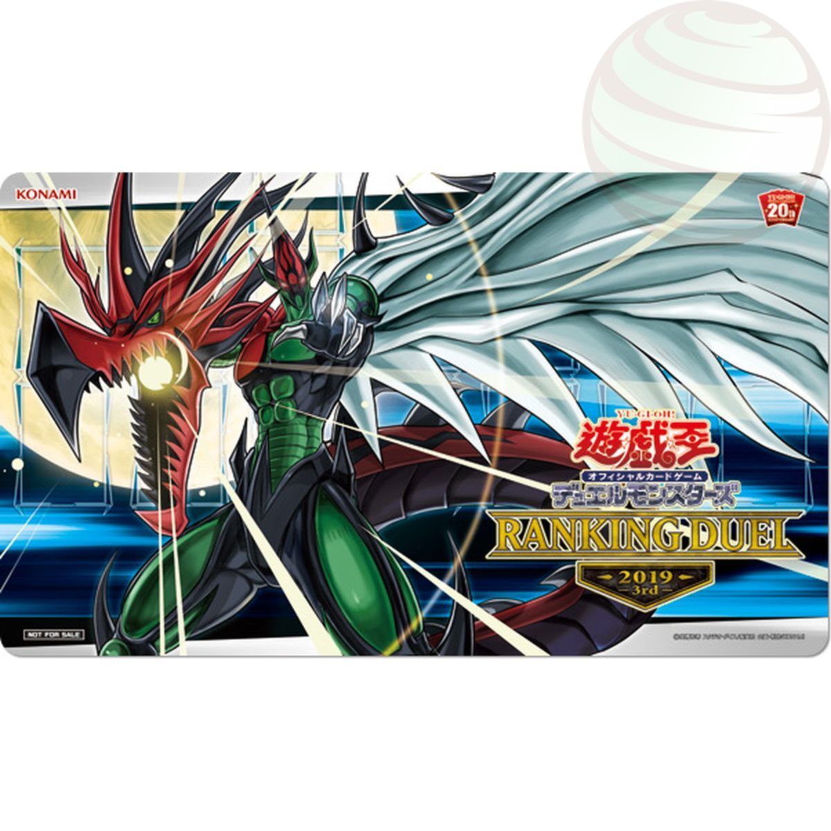 Item YGO - Playmat - Ranking Duel 2019: 3rd "Firebird Man, Elemental Hero" - OCG - Japanese