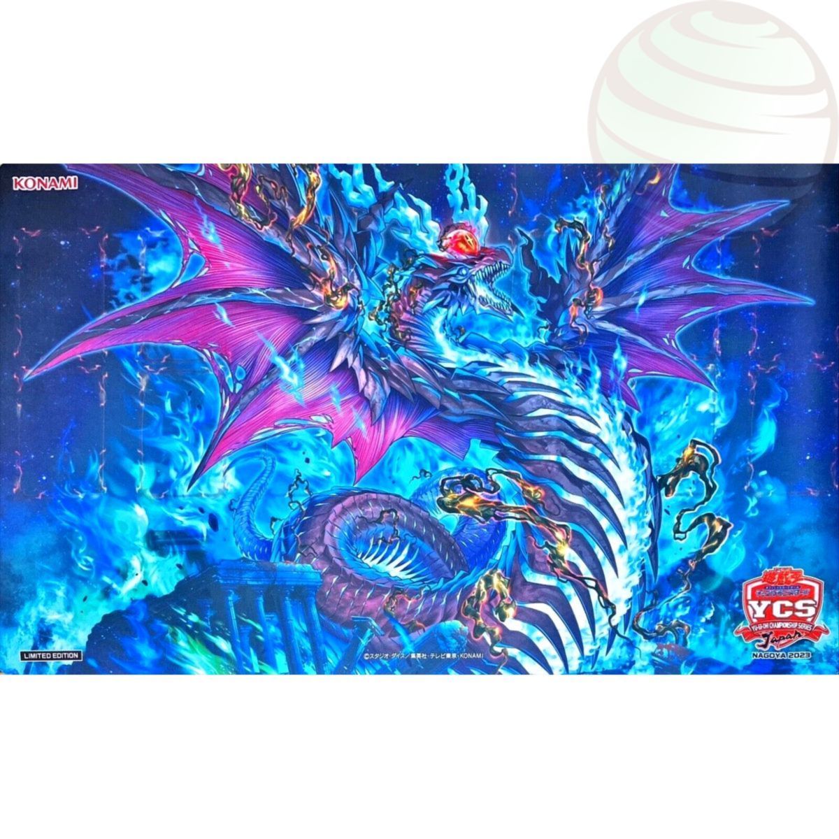 YGO - Play Mat - YCS Japan: "Snake-Eyes Flamberge Dragon" - OCG - Japanese