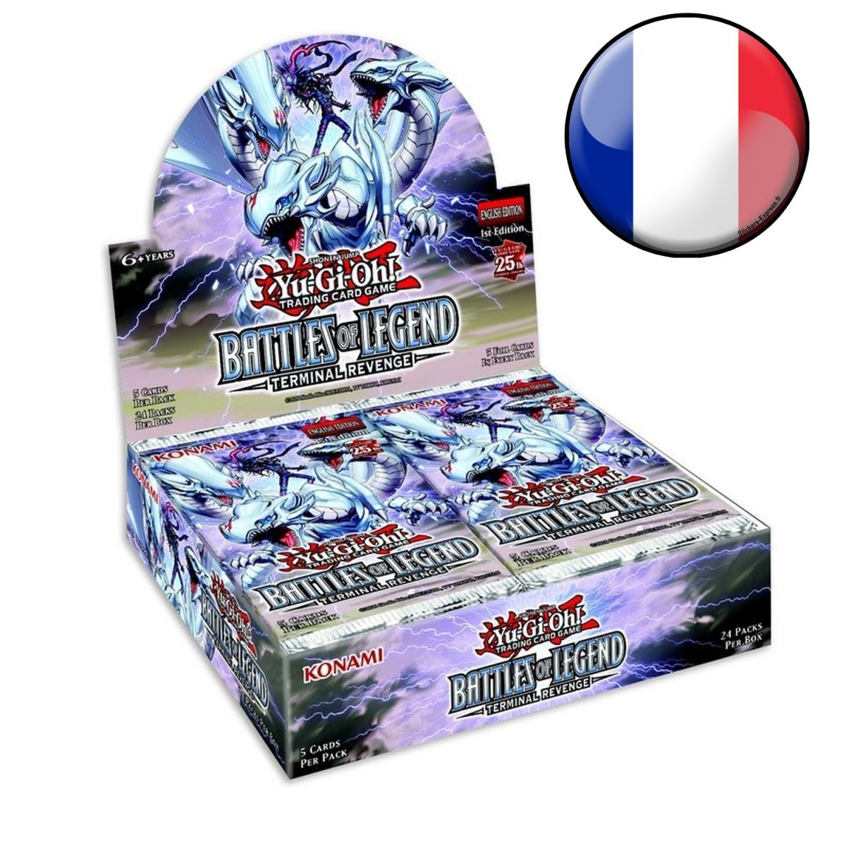 Yu Gi Oh! - Box of 24 Boosters - Battle of Legend: Terminal Vengeance - FR