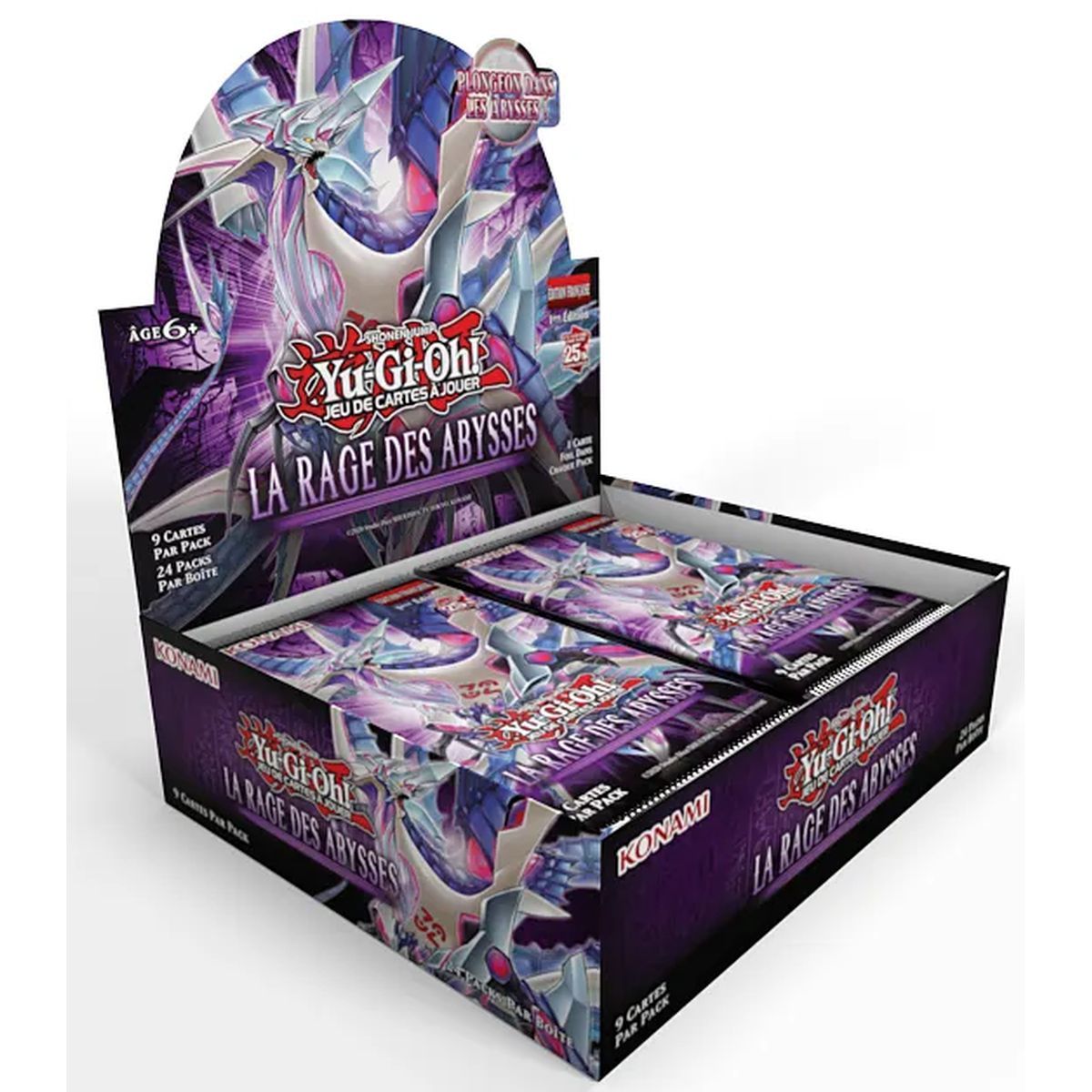 Yu Gi Oh! - Box of 24 Boosters - The Rage of the Abyss - FR