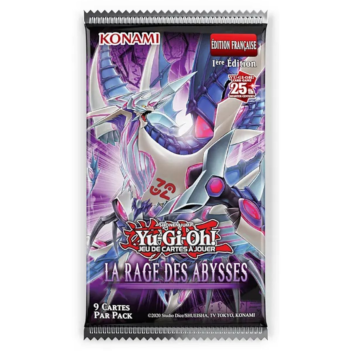 Yu Gi Oh! - Box of 24 Boosters - The Rage of the Abyss - FR