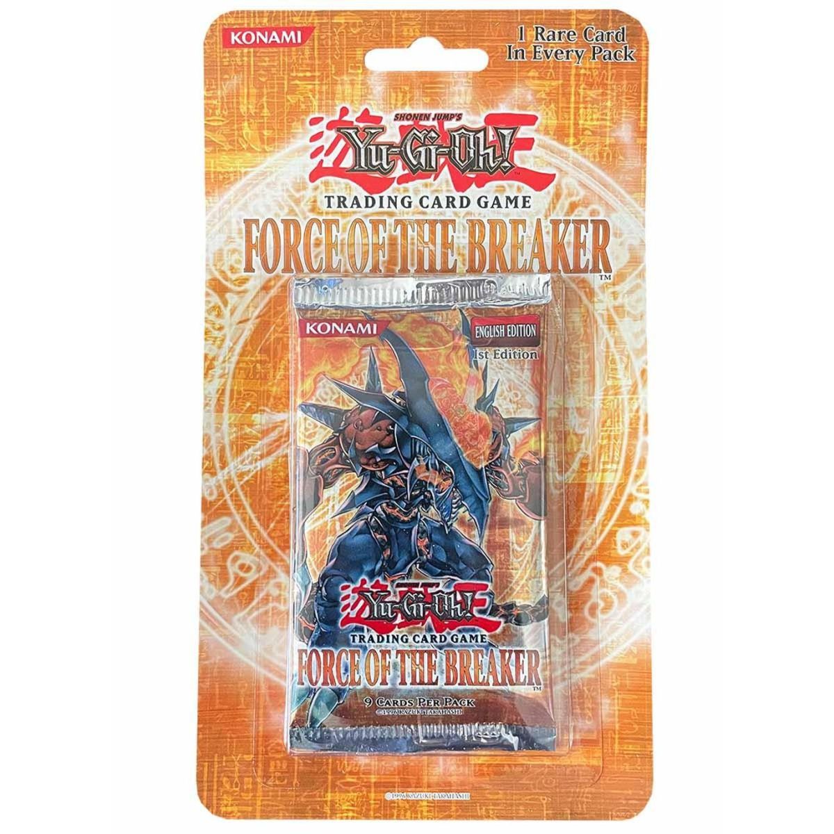 Yu Gi Oh! - Booster Blister - Force Of The Breaker - 1st Edition - American US