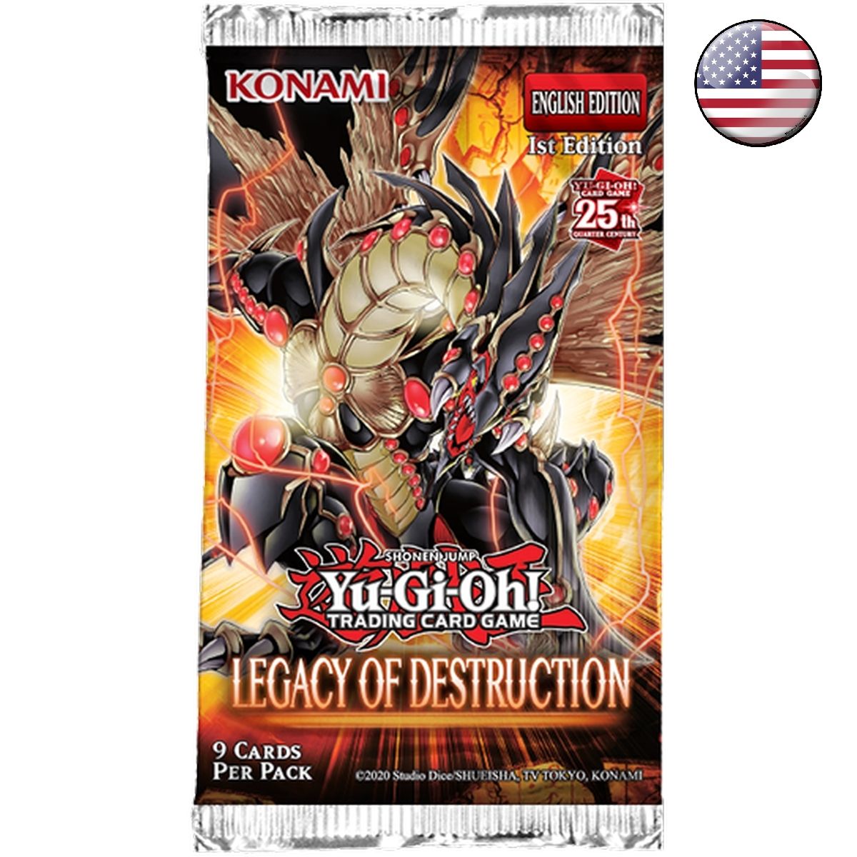 Yu Gi Oh! - Booster - Legacy Of Destruction - American US
