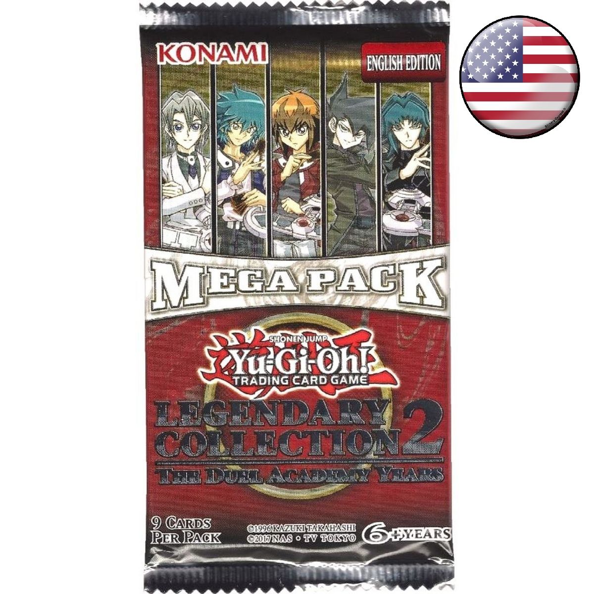 Yu Gi Oh! - Booster - Legendary Collection 2: The Duel Academy Years Mega Pack - Unlimited - American US